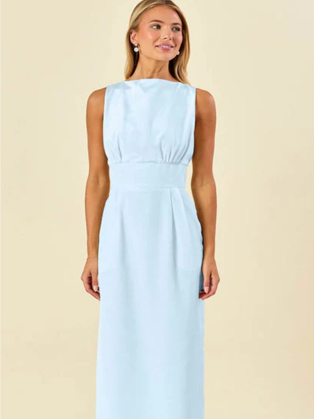 Sabrina Bodice with Straight Skirt in Shantung
LulaKate